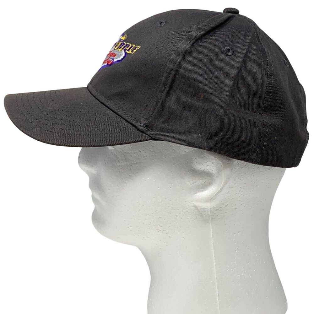 Las Vegas Bowl Hat Cap Gray NCAA College Football Royal Purple 6 Panel Strapback - Picture 8 of 10